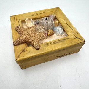 Marjolein Bastin Natures Sketchbook Beach Seaside Shells Friendship Trinket box